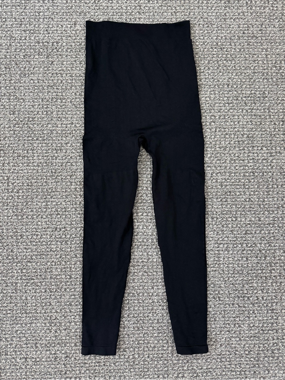 Blanqi Everyday Seamless Black Maternity Leggings